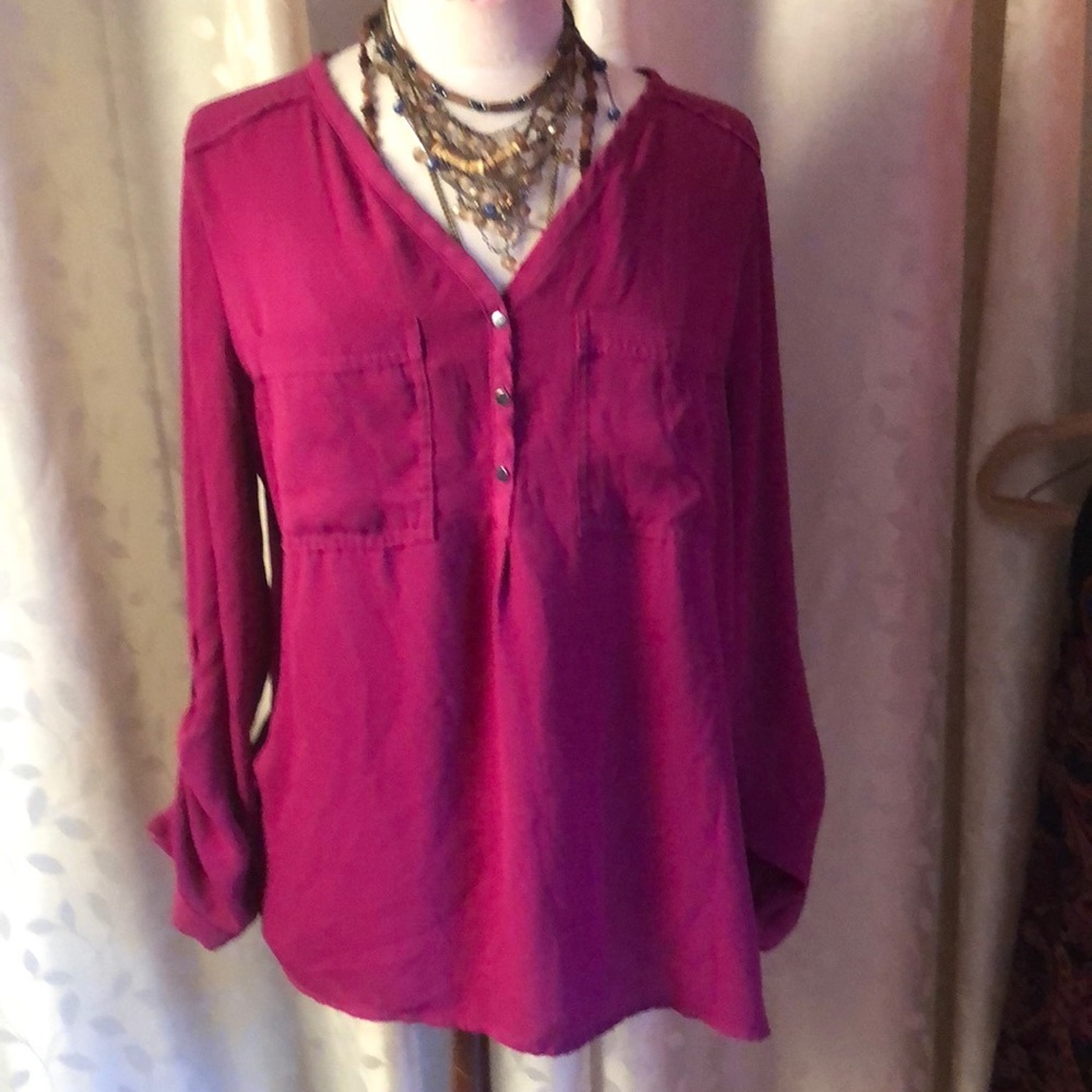 Blouse manches longues